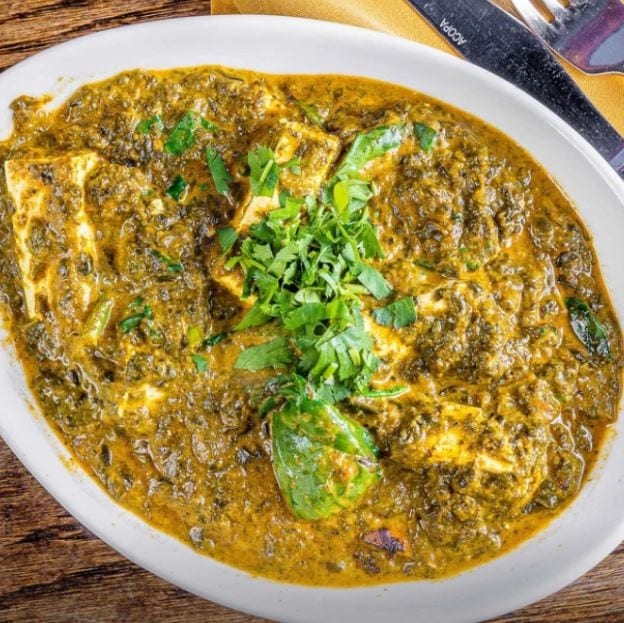 Palak Paneer (Gluten Free).