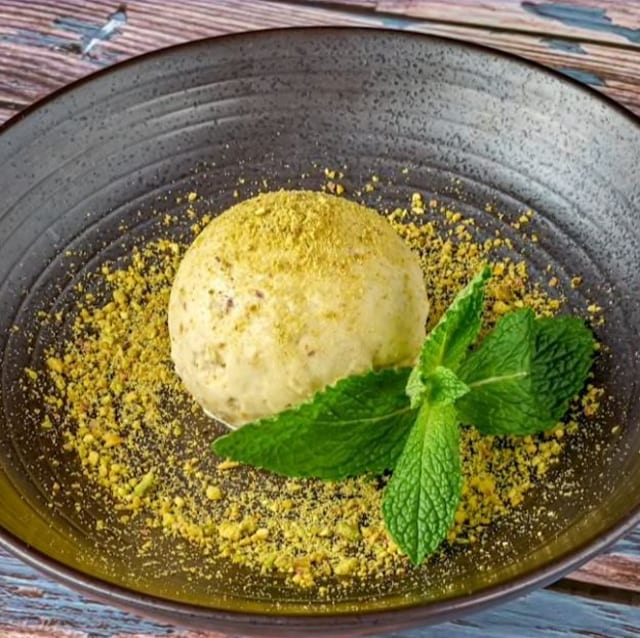 Pistachio Kulfi (Gluten Free).