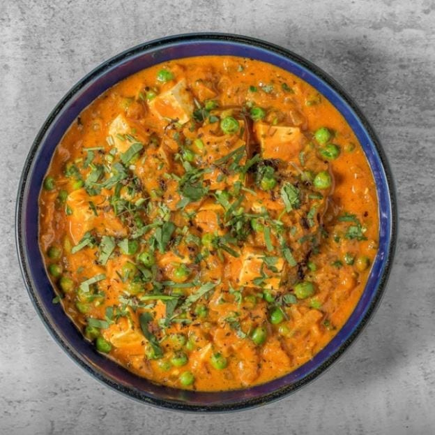 Matar Paneer (Gluten Free).
