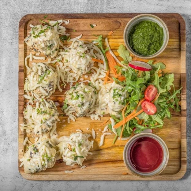 Cheesy Malai Broccoli.
