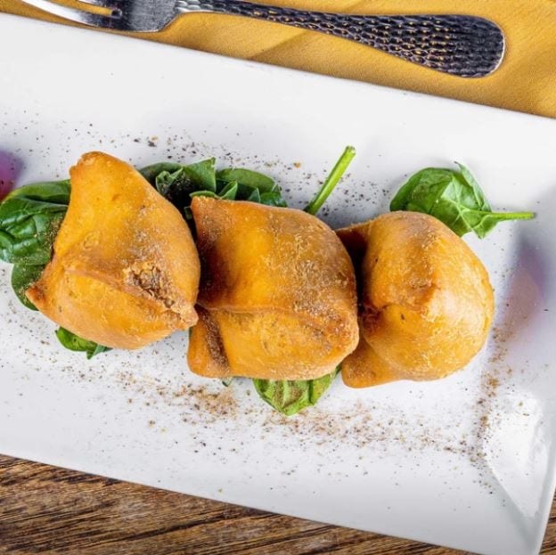 Vegetable (Vegan) Samosa.