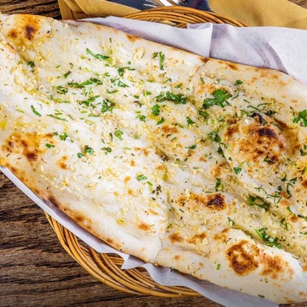 Garlic Cilantro Naan.