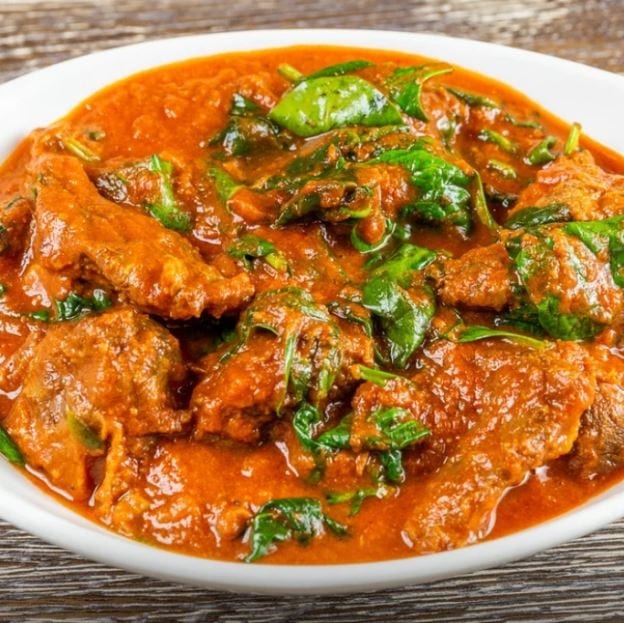 Lamb Palak (Gluten Free).