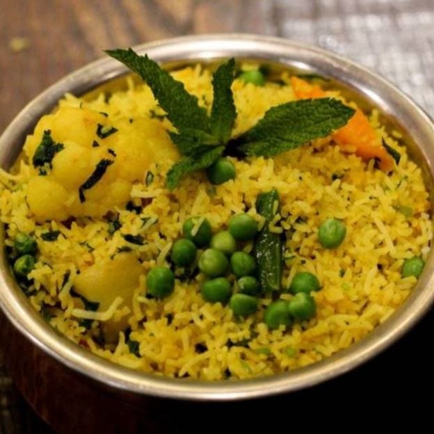 Mix Vegetable Pulao (Gluten Free).