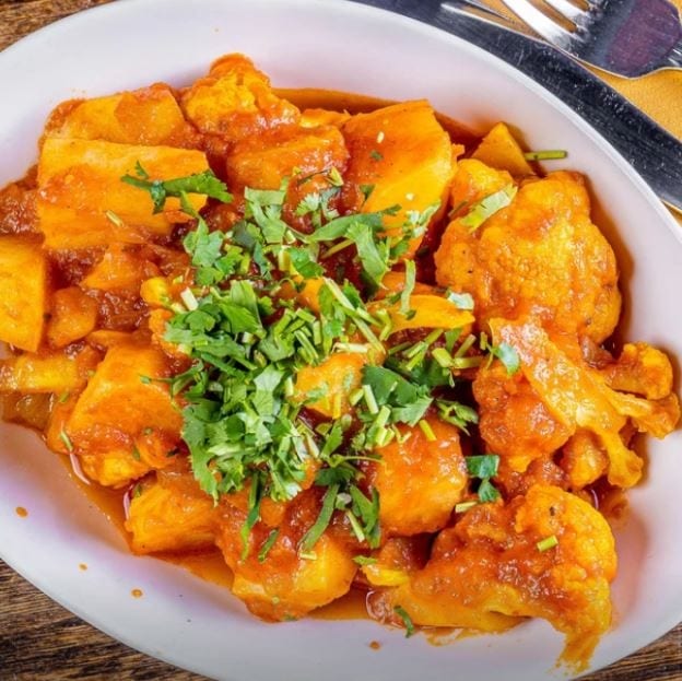 Aloo Gobi (Gluten Free, Vegan).