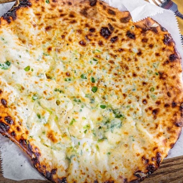 Chili Cheese Naan Signature.